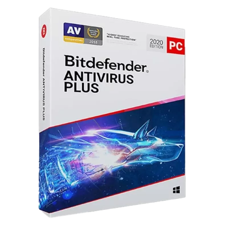 Bitdefender Antivirus Plus | 3 kompiuteriams | 1 metai | Tik ES