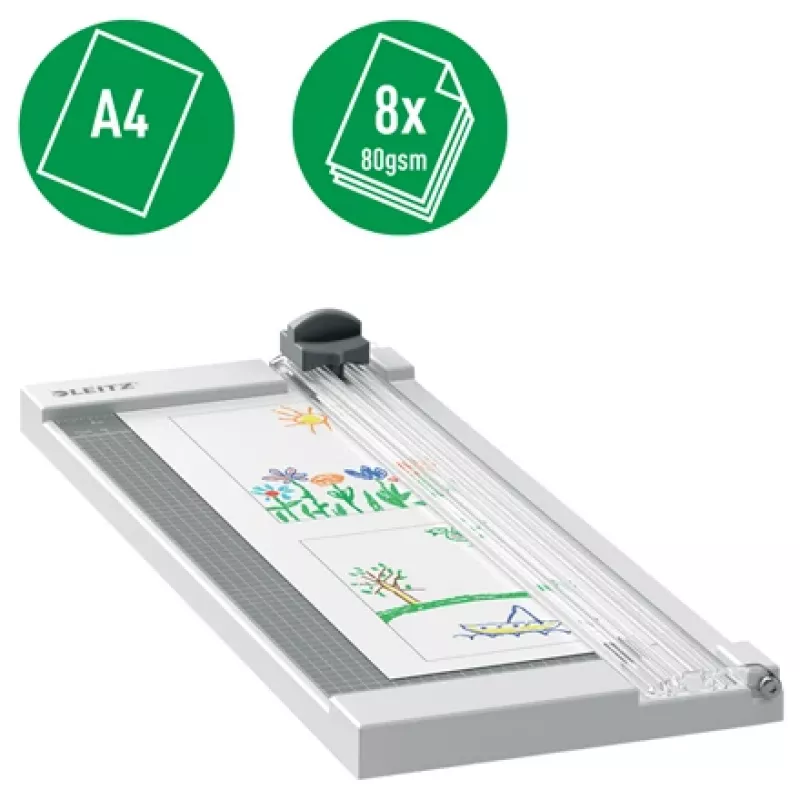 Leitz Precision Home popieriaus pjaustyklė A4, 8 lapams