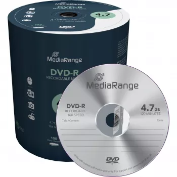 MediaRange MR442 tušti DVD 4,7 GB DVD-R 100 vnt.