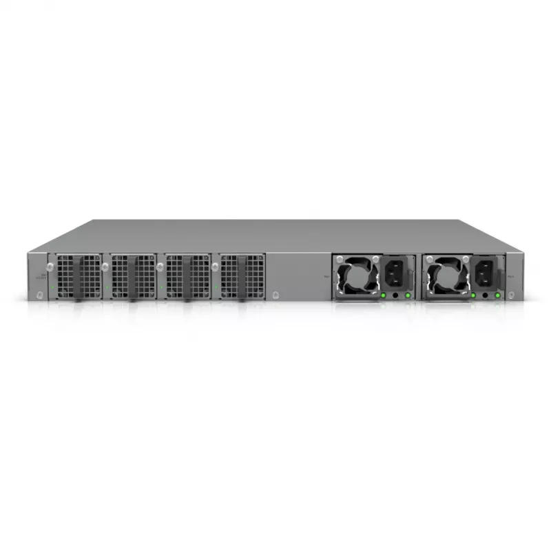 Tinklo jungiklis Ubiquiti UniFi ECS-24-POE — valdomas L2/L3, 24× 10G RJ-45, PoE, 1U, pilka