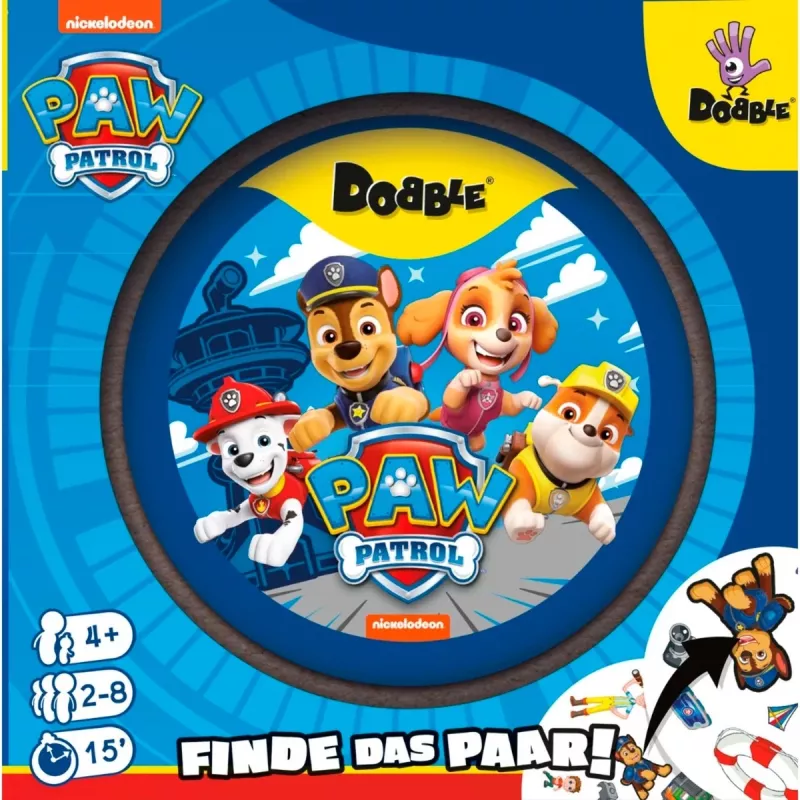 Dobble Paw Patrol, kortų žaidimas