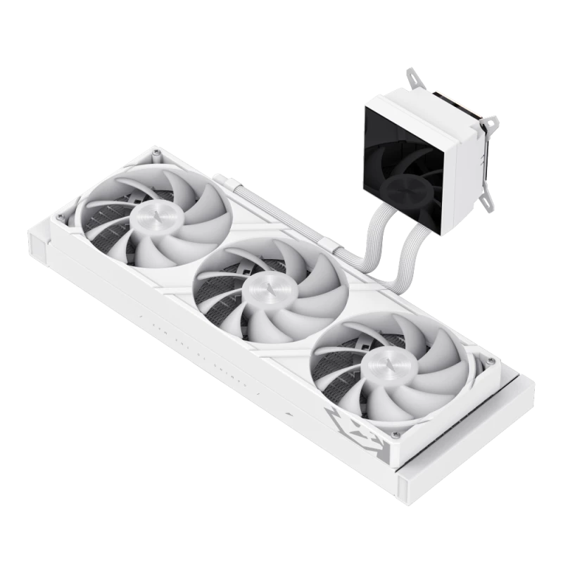Gamemax CPU skysčio aušintuvas | GLACIER 360 LCD WH | Intel, AMD