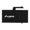 LANBERG KSU6-3000 keystone modulis — Cat6 U/UTP RJ-45 jungtis (moteriška) į RJ-45 jungtį (moteriška), plokščia konstrukcija, juodas