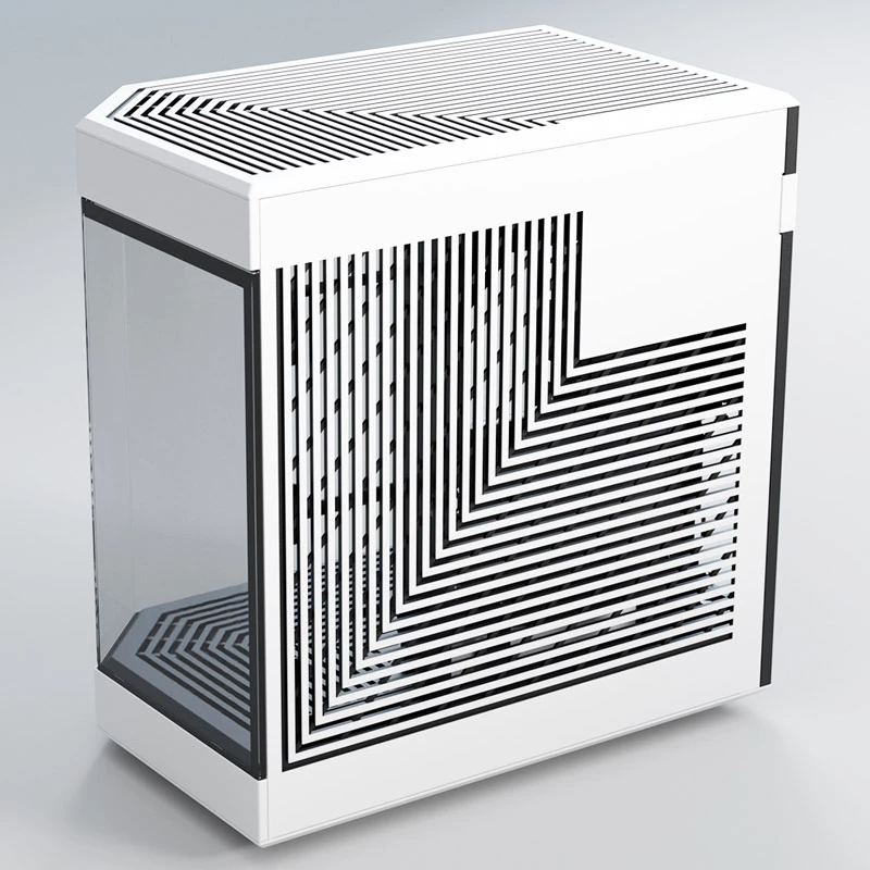HYTE Y60 Midi Tower Juoda, White