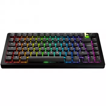 Klavišų dangteliai GLORIOUS GPBT Basics — PBT klavišų dangtelių rinkinys, DE ISO išdėstymas, juoda