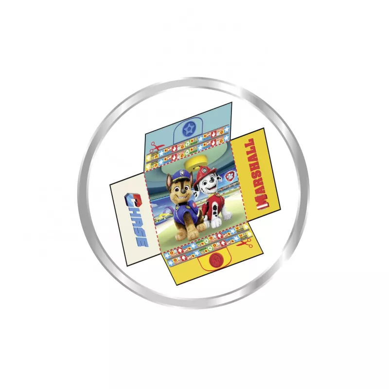 Žaislinis lenktynių takelis CARRERA FIRST Paw Patrol On the Track modelis 20063056 — vaikiškas slotinių mašinėlių rinkinys