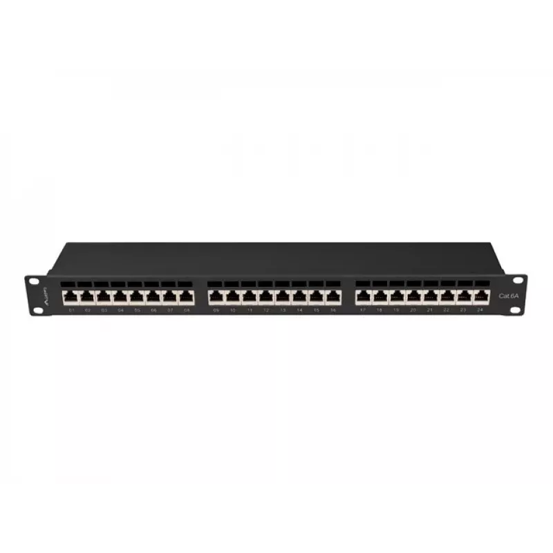 Patch Panel 1U Lanberg PPSA-1024-B