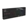 Mechaninė žaidimų klaviatūra SAVIO STYX Outemu Blue Hot-Swap RGB USB QWERTY US International juoda 104 klavišų pilno dydžio