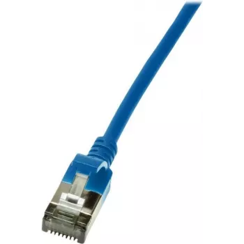 LogiLink CQ9026S tinklo kabelis mėlynas 0,5 m Cat6a U/FTP (STP) (CQ9026S)