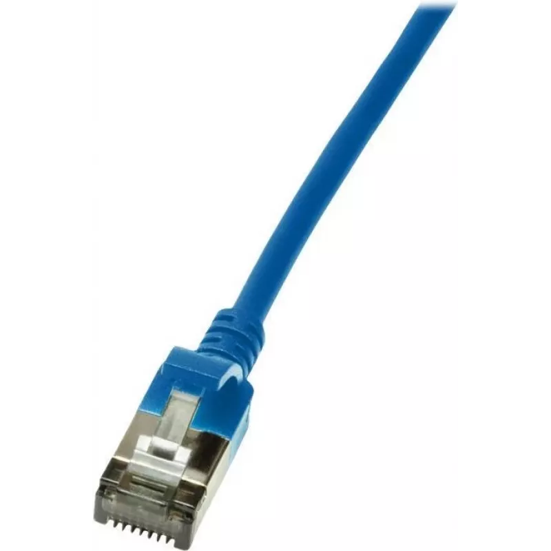LogiLink CQ9026S tinklo kabelis mėlynas 0,5 m Cat6a U/FTP (STP) (CQ9026S)