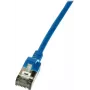 LogiLink CQ9026S tinklo kabelis mėlynas 0,5 m Cat6a U/FTP (STP) (CQ9026S)