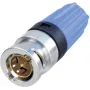 Neutrik BNC-Connector Plug, tiesus 75 NBNC75BLP9 1 vnt. (NBNC75BLP9)