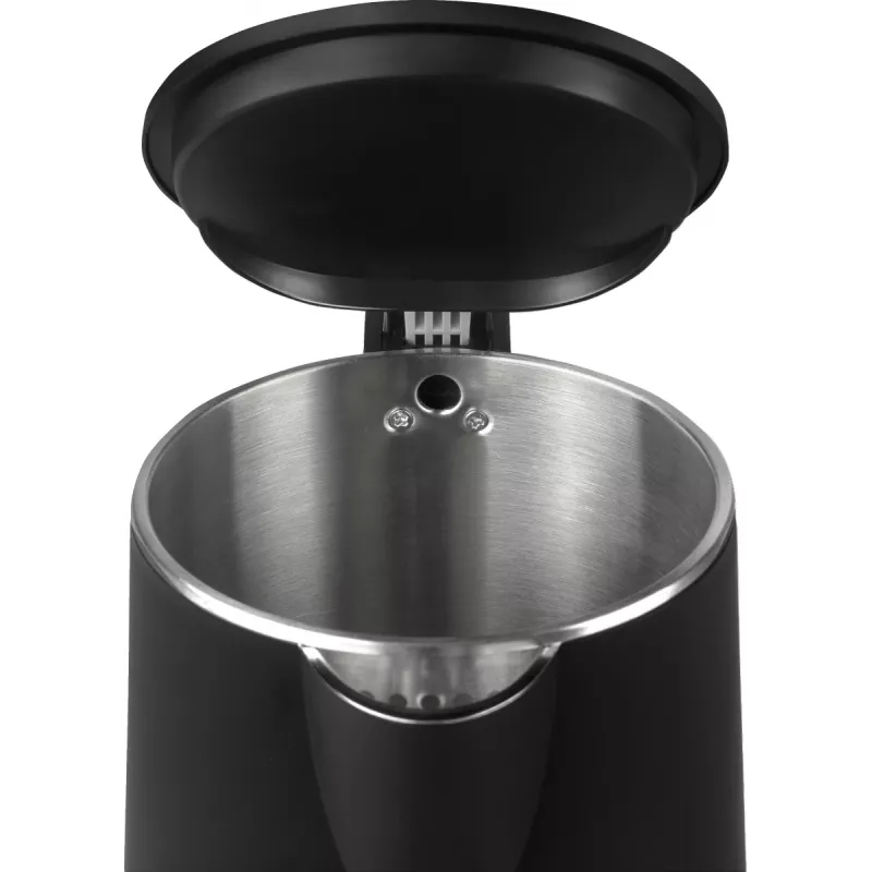 Elektrinis virdulys Gorenje K15DWBK — 1,5 l, 2200 W, juodas, mygtukų valdymas, 360° pagrindas