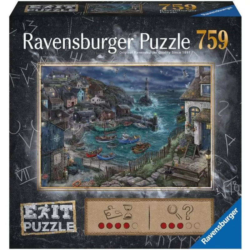 EXIT Puzzles Das Fischerdorf (759 detalės)