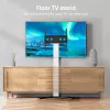 TV laikiklis/stovas ONKRON TS1140-W 66–165,1 cm (26–65 colių) ekranams, 35 kg, VESA 100x100–400x400, aukštis 880–1100 mm, baltas