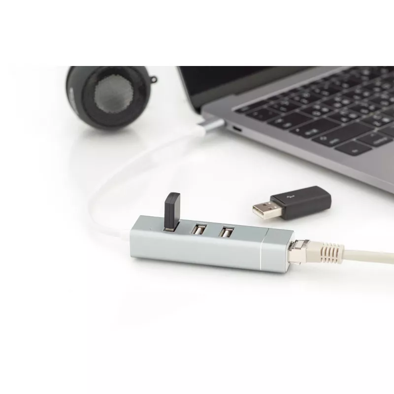 USB Type-C šakotuvas Digitus DA-70253