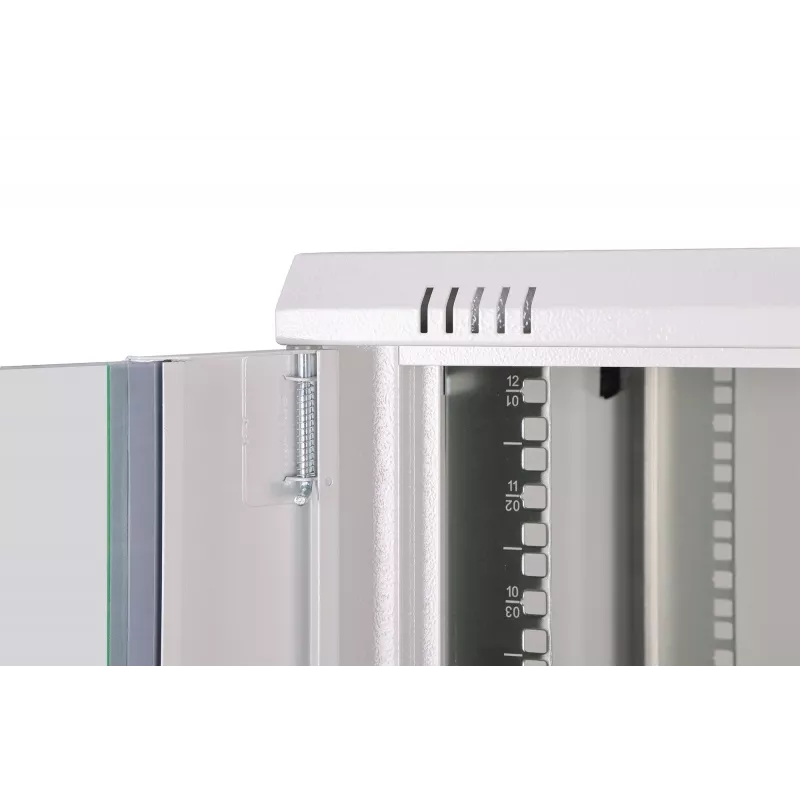 Sieninis stovas DIGITUS Dynamic-N 12U 600x600 mm IP20, raktinis užraktas, kabelių valdymas, nesumontuotas