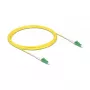 DeLOCK InfiniBand / šviesolaidinis kabelis 5 m LC LC/APC geltonas 9 µm OS2