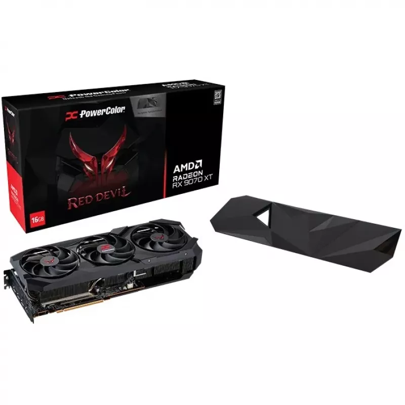 Vaizdo plokštė AMD Radeon RX 9070 XT 16 GB GDDR6