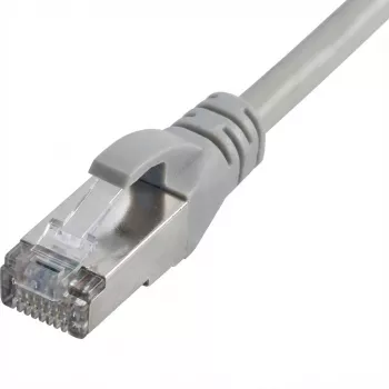 Tinklo kabelis Captiva 80277 komutacinis kabelis CAT 6a RJ45 5m pilkas