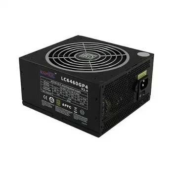 LC Power GP4 Series LC6460GP4 V2,4 - maitinimo blokas (vidinis) - ATX12V 2,4 - 80 PLUS Gold - 460 vatų - aktyvus PFC (LC6460GP4)