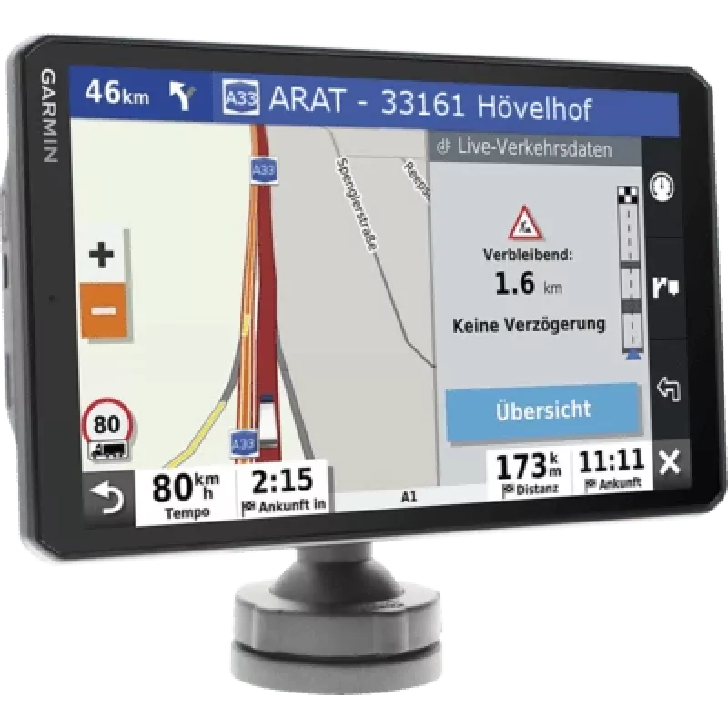 ARAT Bildschirm-Aufnahme Garmin dezl LGV800/dezl LGV1000