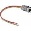 LED juostos maitinimo jungtis EUROLITE 50530066, 3 kontaktų, 10 mm LED juostoms