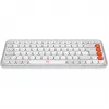 Logitech POP Icon Keys - Klaviatūra - Belaidė - Bluetooth LE - QWERTY - US International - Off White, oranžinė (920-013072)