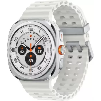 Išmanusis laikrodis Samsung Galaxy Watch Ultra 47 mm Titanium White — AMOLED 1,5 colio, 4G, 64 GB, 590 mAh