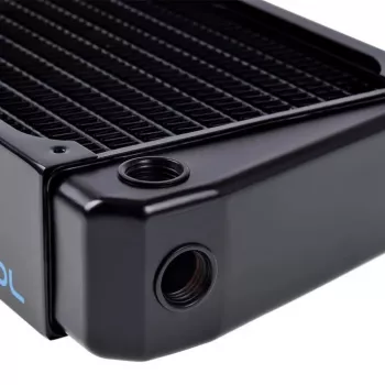 Alphacool NexXxoS XT45 - Radiatorius-Blokas - Žalvaris - Varis - Plienas - Juoda - 1/4 - 1,5 bar - 12 cm (14234)