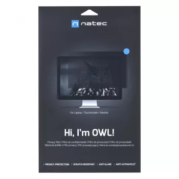 NATEC Owl 60,5 cm (23,8 col.) privatumo filtras be rėmelio 16:9 LCD monitoriams — 527×297 mm