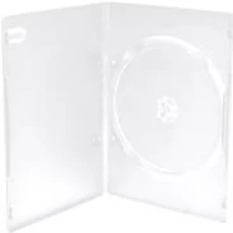 MEDIARANGE priedas CD-/DVD-Ruošiniai - DVD dėklas - 1 diskas - Skaidrus - Plastikas - 120 mm - RoHS