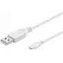 Microconnect USBABMICRO3W USB laidas USB 2.0 3 m USB A Micro-USB B baltas