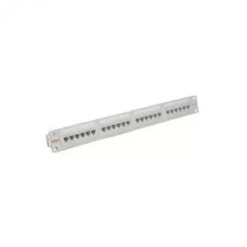 ROLINE Cat.5e 48,30cm (19)-Panel, 24 Ports, UTP, Light Pilka (26.11.0347)