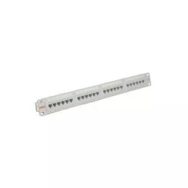 ROLINE Cat.5e 48,30cm (19)-Panel, 24 Ports, UTP, Light Pilka (26.11.0347)