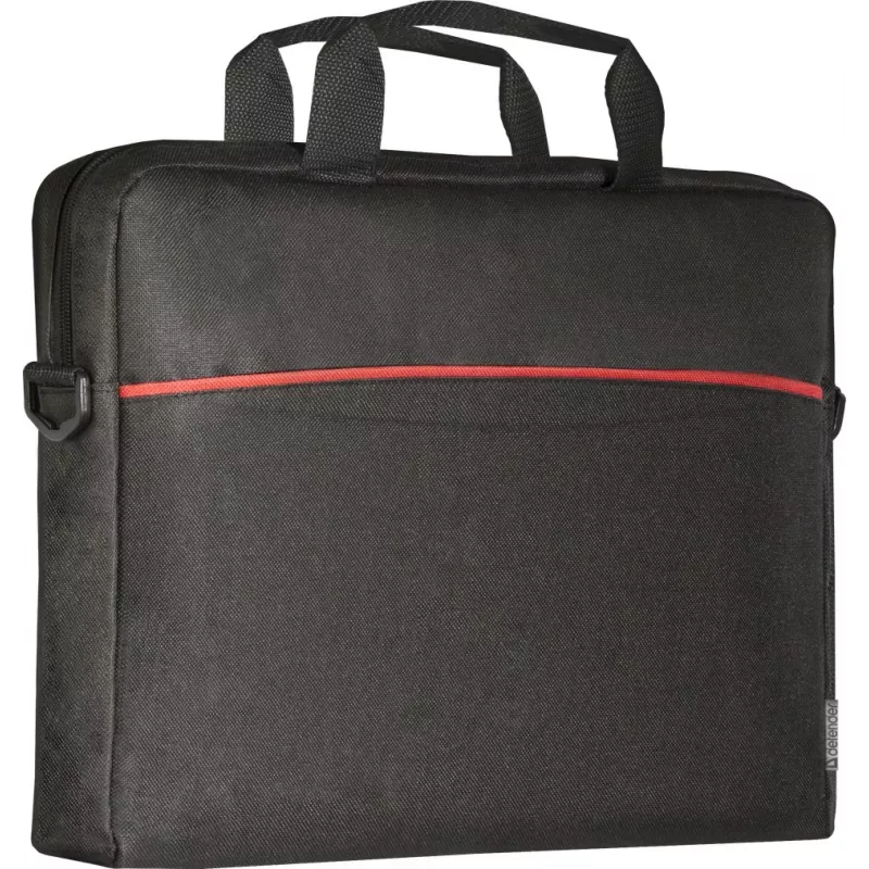 Portfelis DEFENDER Defender Lite 39,6 cm (15,6 col.) nešiojamiesiems kompiuteriams, poliesteris, juodas, 430×310×80 mm