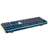 Ducky One 3 Daybreak RGB klaviatūra, skirta žaidimams, USB, vokiška, juoda, mėlyna, žalia