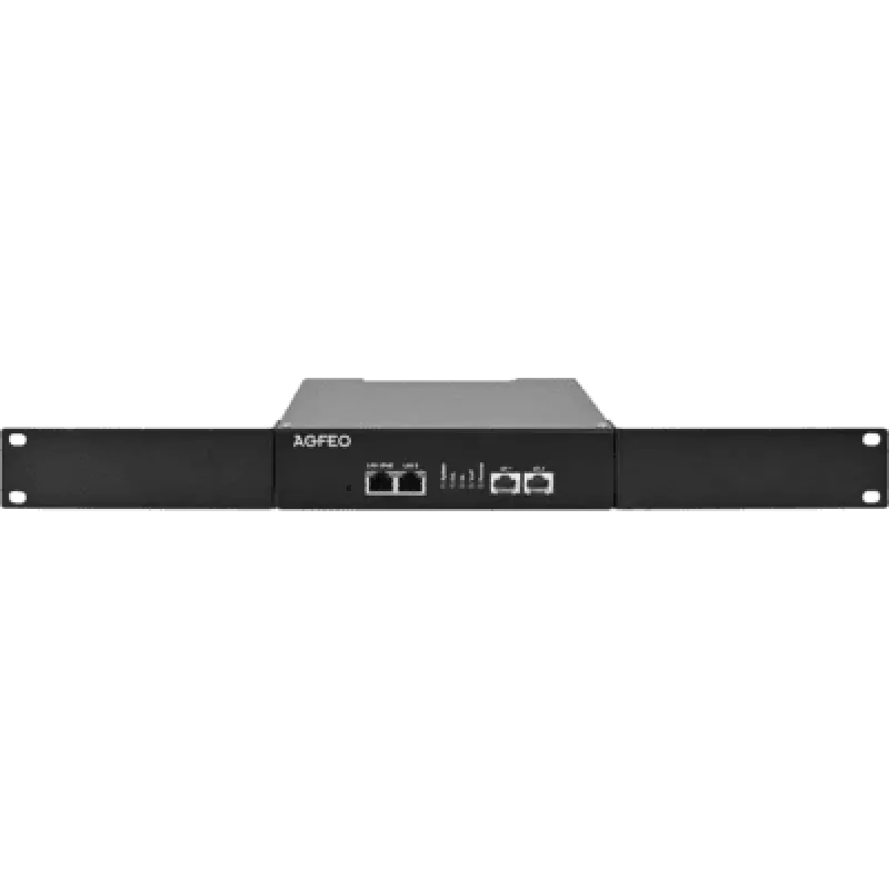 AGFEO ES 22 X IT, Full-IP sistema, 19 colių korpusas, 1 HE, 2x LAN