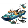 Konstravimo žaislas LEGO City Arkties tyrinėjimo laivas 60368 — 815 dalių, 7+ metų, yra 4 minifigūrėlės