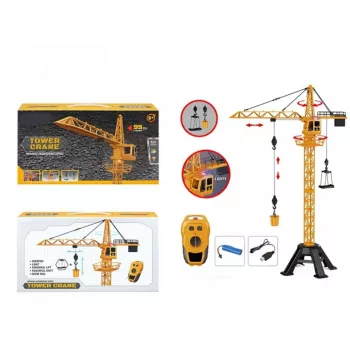 Bokštinio krano R/C modelis Madej 013211 radijo bangomis valdomas statybinis žaislas