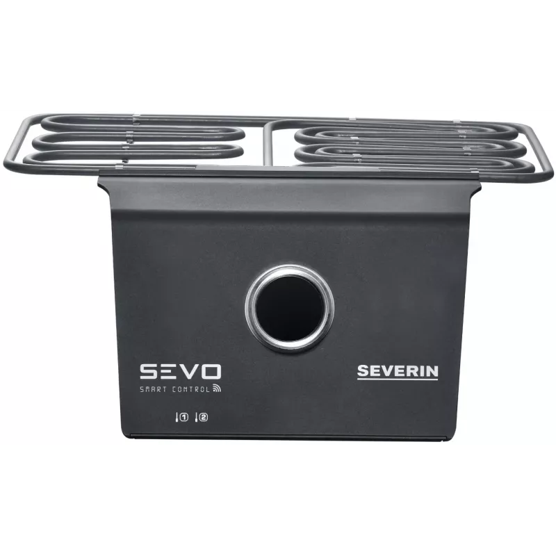 Stalinis elektrinis grilis Severin PG 8138 3000 W juodas nerūdijantis plienas