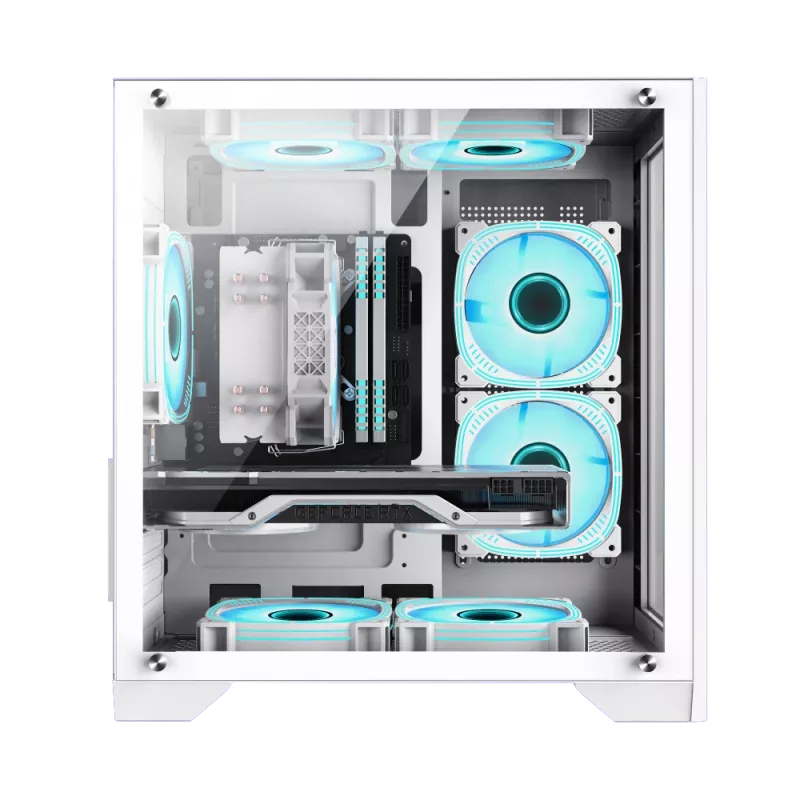 Gamemax | Korpusas | INFINITY MINI WH | M-ATX