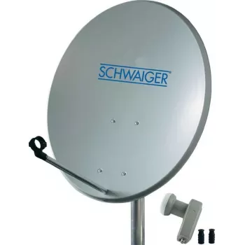 Palydovinė sistema SCHWAIGER SPI5500SET2 2 dalyviams, dviejų išėjimų LNB rinkinys