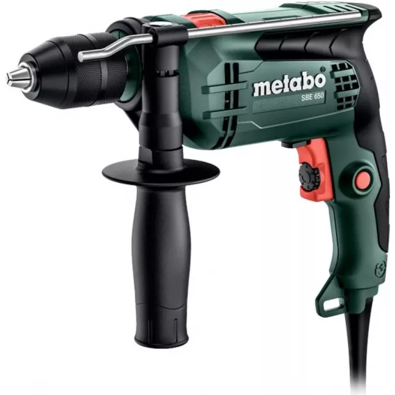 Smūginis grąžtas Metabo SBE 650 — 650 W, 13 mm griebtuvas
