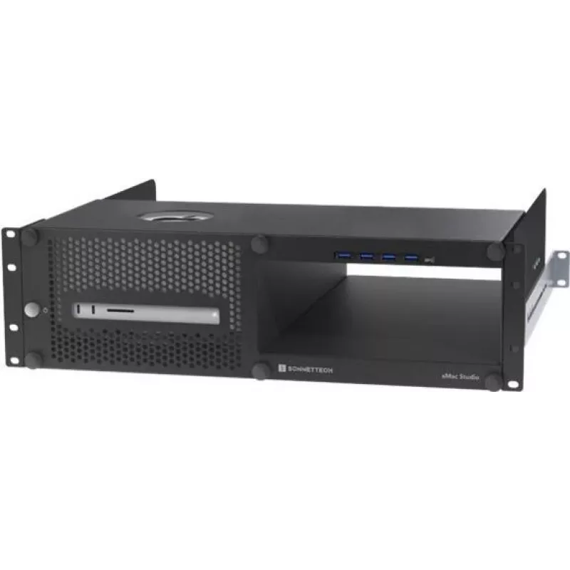 Stovo montavimo korpusas Sonnet xMac Studio 3U Juodas SSD palaikymas