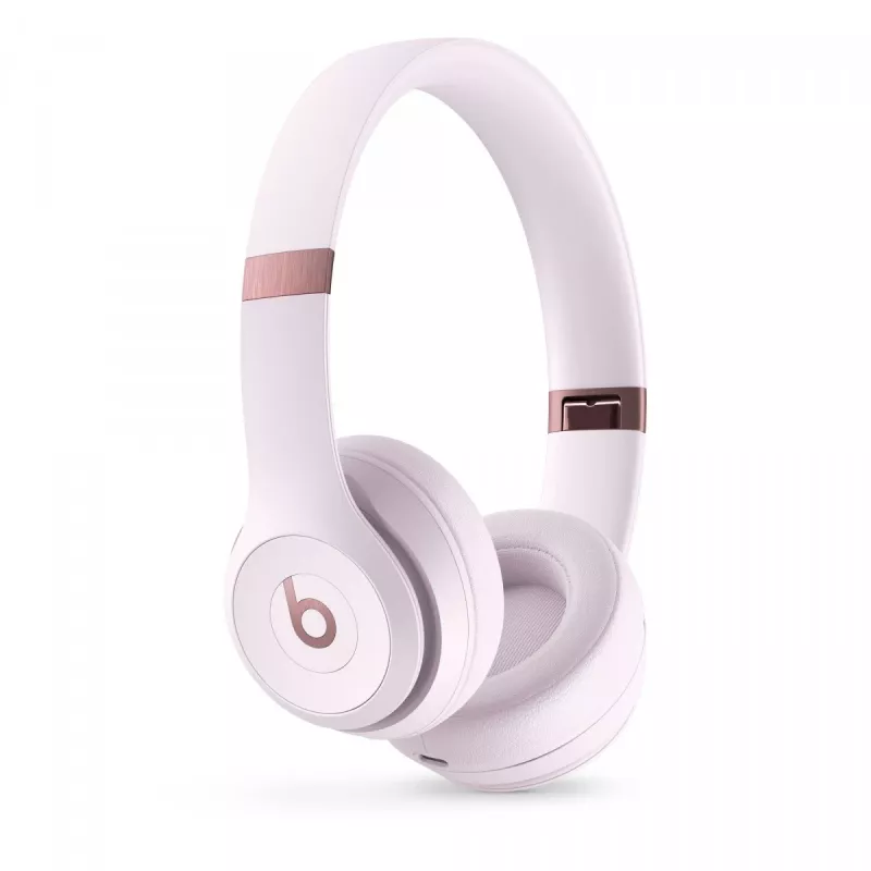 Belaidės ausinės Beats Solo 4 - rausvai rožinė