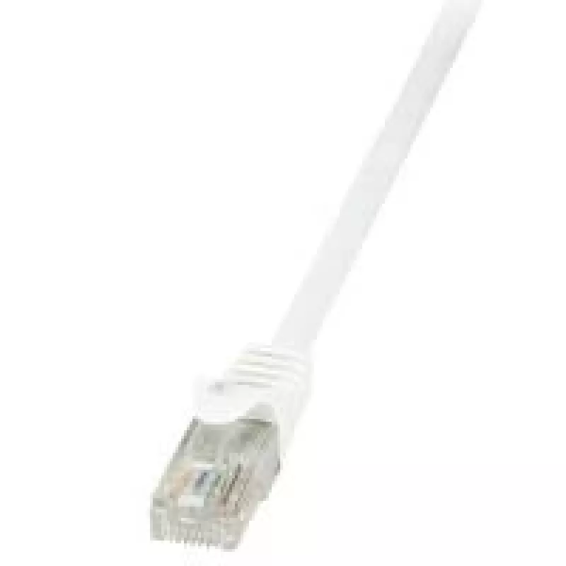 Tinklo kabelis LogiLink 15m RJ-45 Cat6 U/UTP Baltas