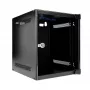 EXTRALINK LITE 6U 10 280X310 SIENINĖ MONTAVIMO SPINTA JUODA