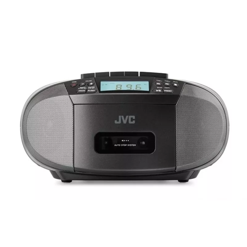 Radijo grotuvas JVC RC-E444B juodos spalvos su CD grotuvu ir FM imtuvu