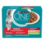 Šlapias kačių maistas Purina Nestlé Sterilcat Mix Flavours 12x85 g, suaugusioms, 78% drėgmės, 13% baltymų